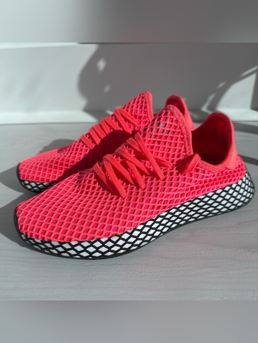 Adidas Deerupt Runner Turbo Men's Sneakers Size 9